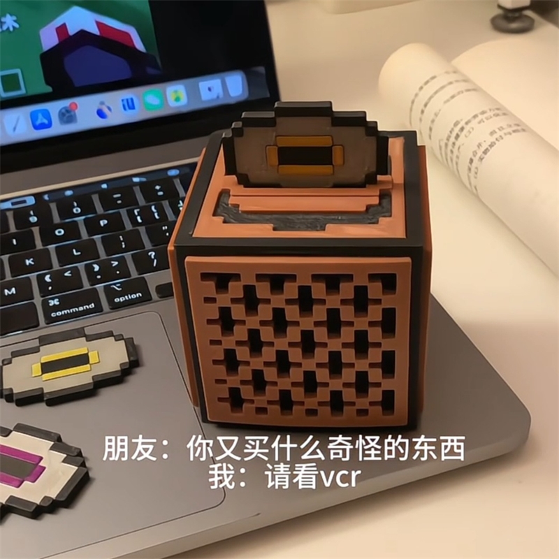 Gaming Accessories For Room - Музыкальная шкатулка Redstone, модель в стиле