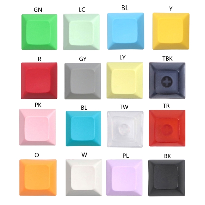 Gaming Accessories Aesthetic - Набор ключей DSA 1U PBT пустые